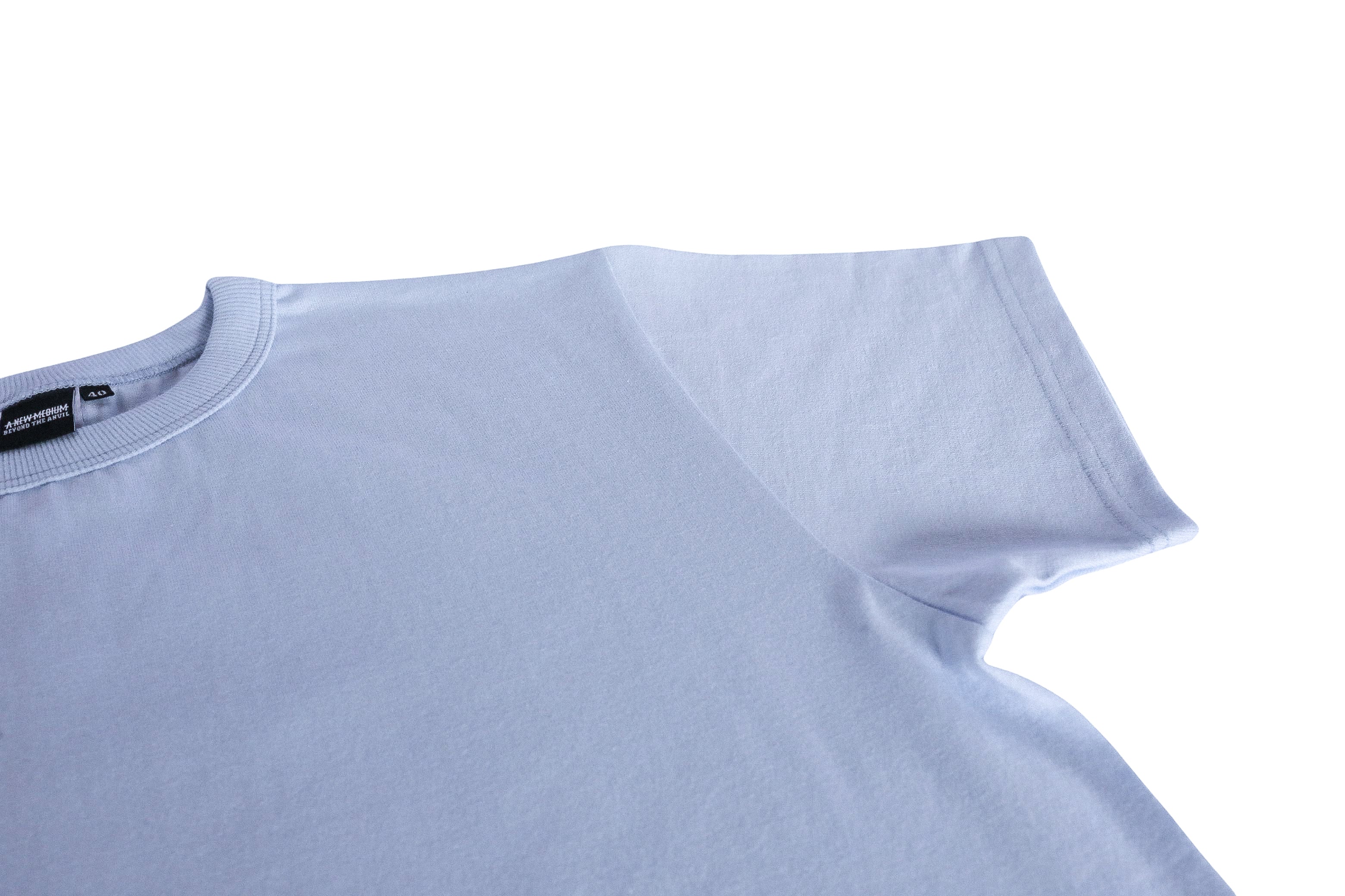 ANM Loopwheel Tee- Porch Ceiling Blue