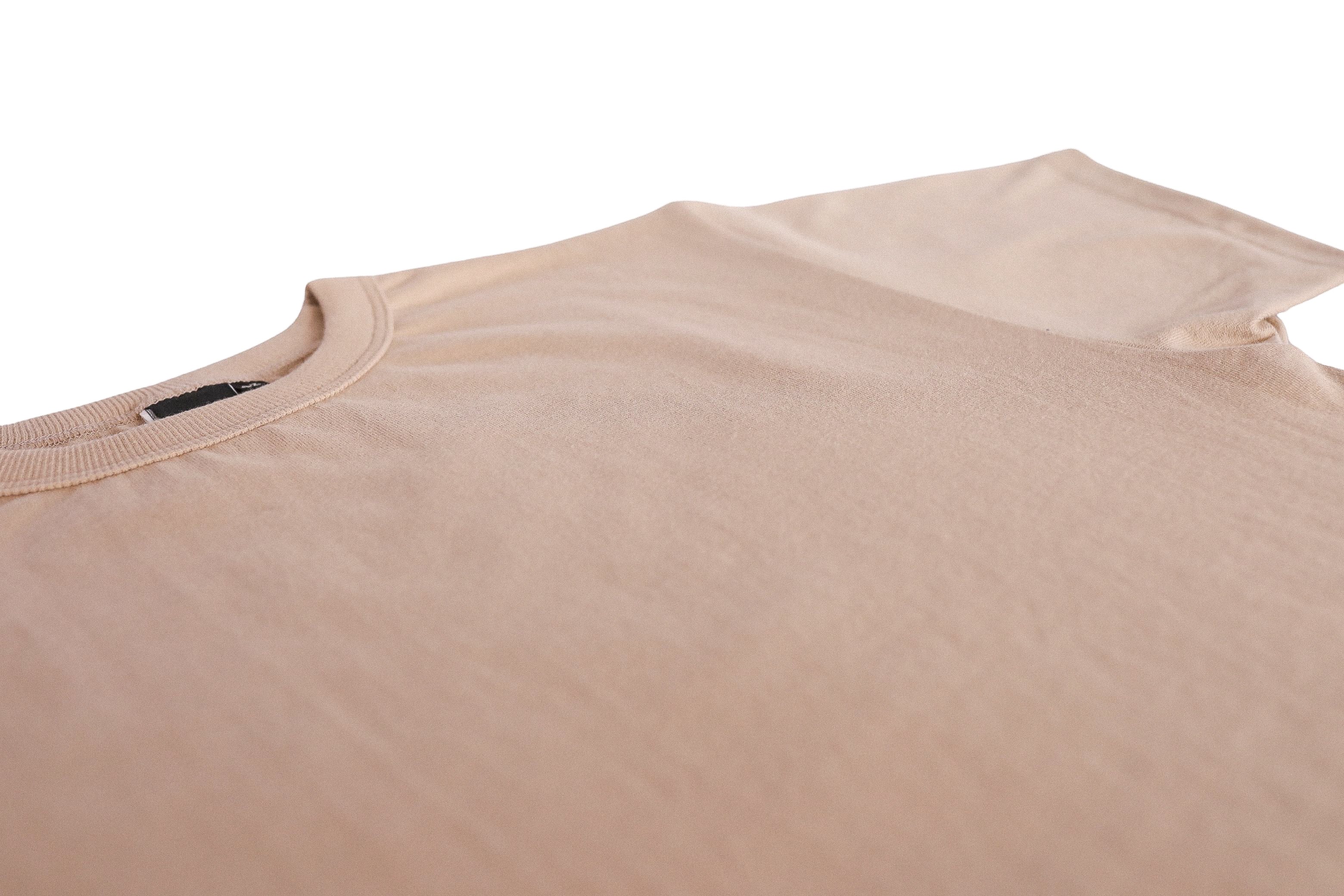 ANM Loopwheel Tee-Oat Milk