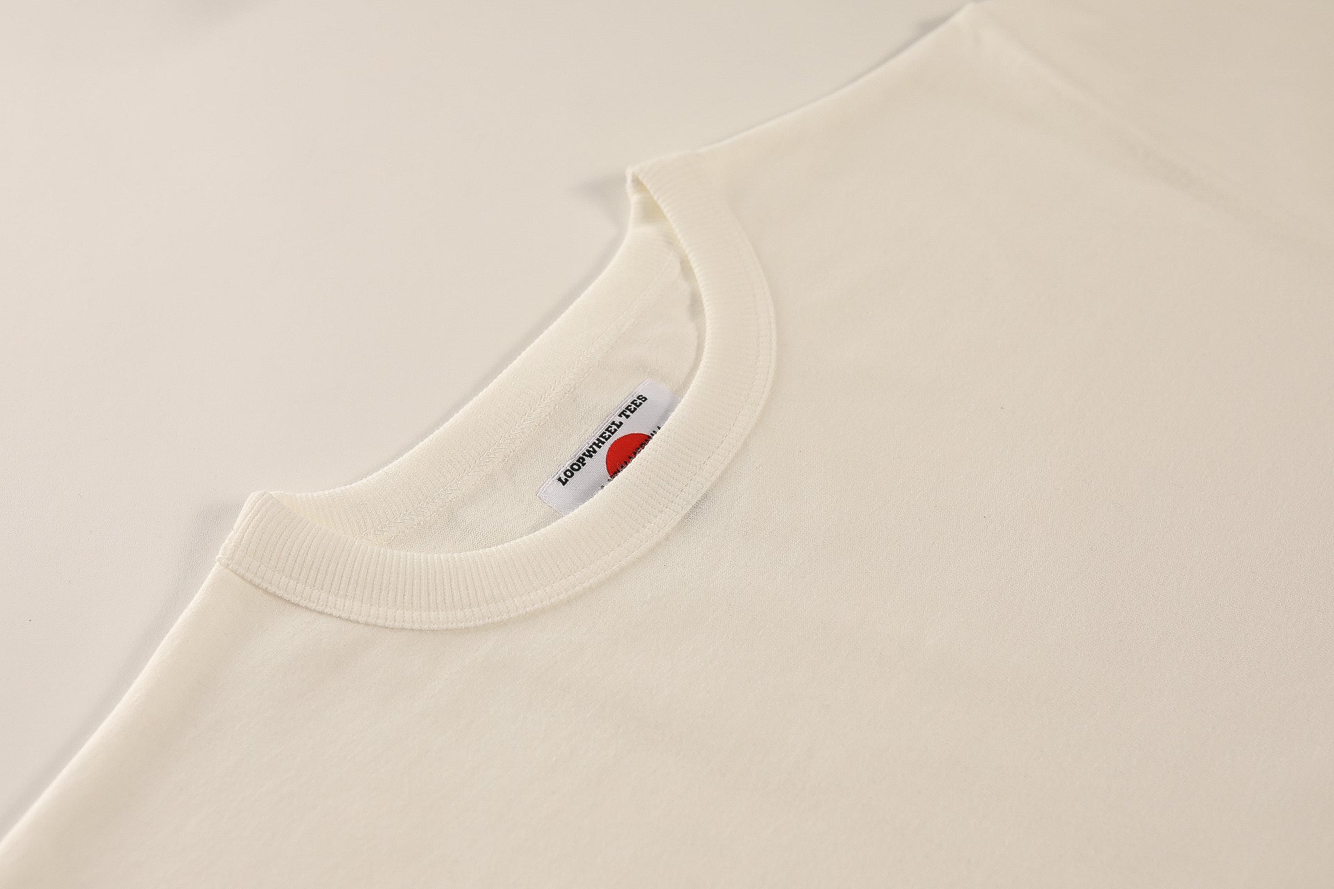 ANM Loopwheel Tee- White