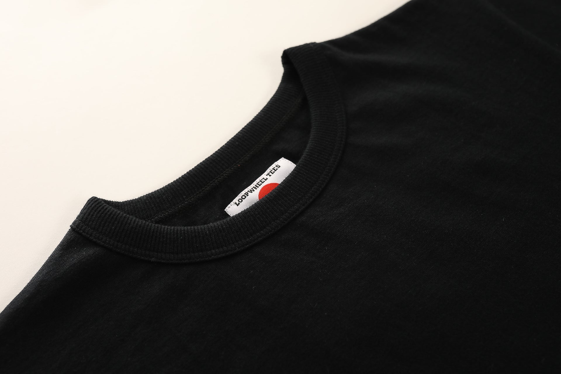 ANM Loopwheel Tee- Black