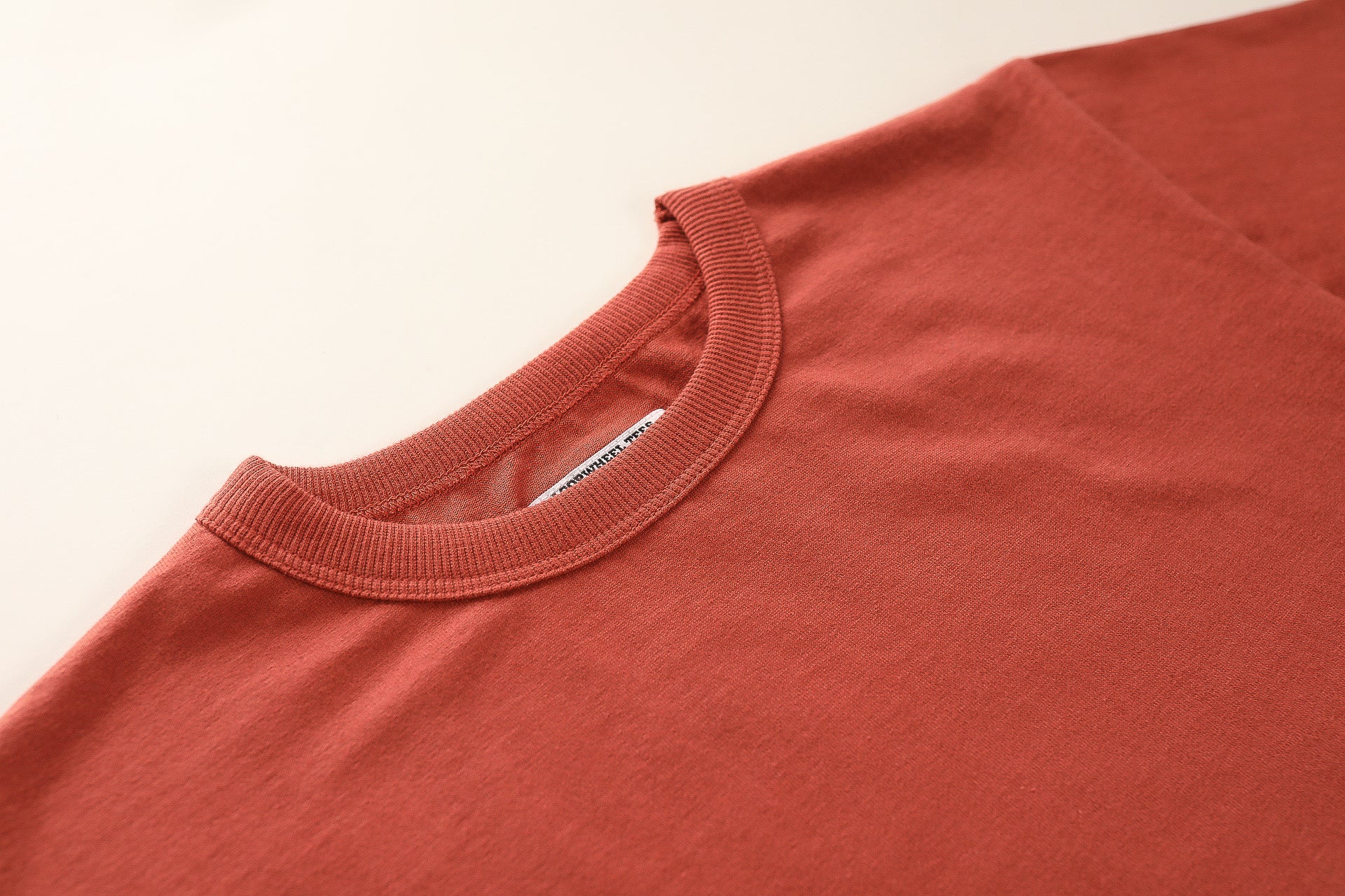 ANM Loopwheel Tee- Maritime Red