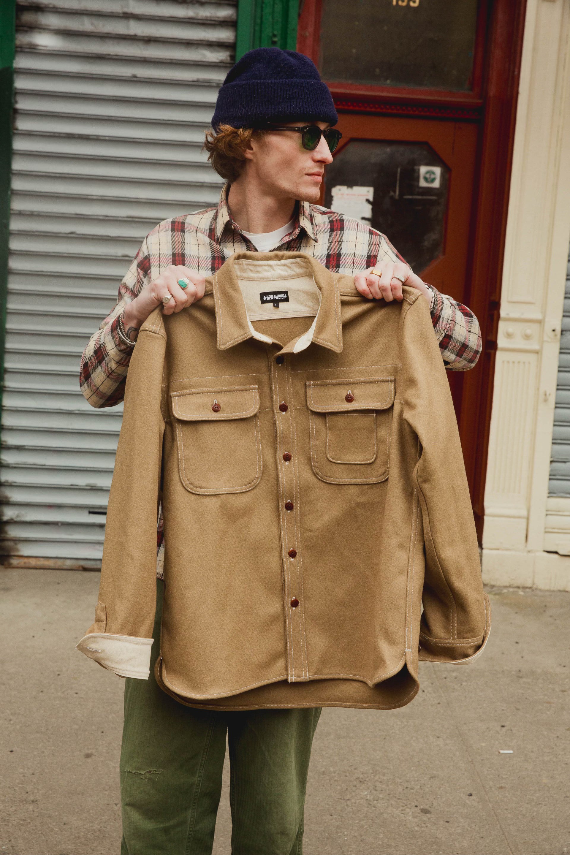 Huntsman Overshirt- Camel