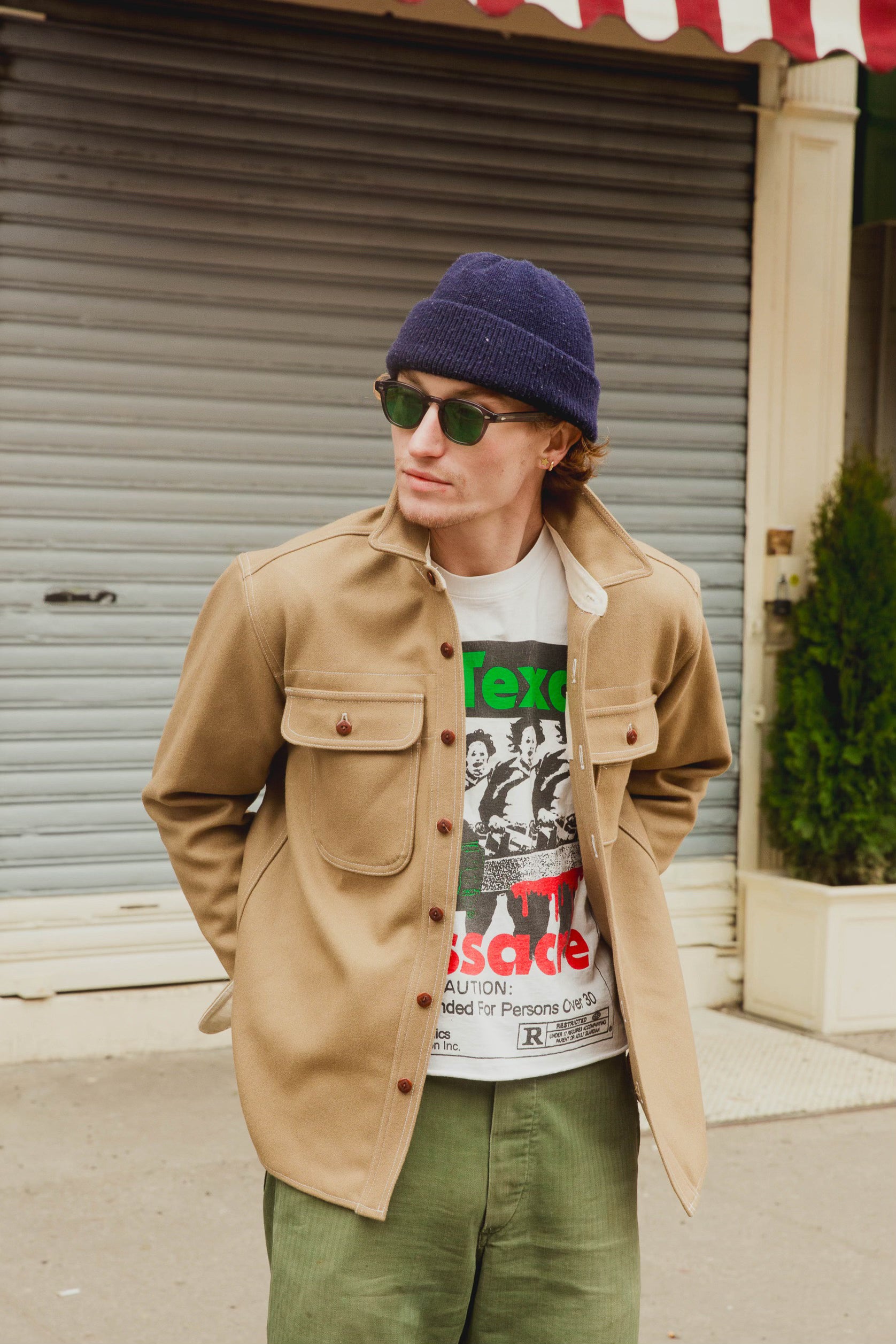 Huntsman Overshirt- Camel