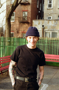 ANM Loopwheel Tee- Black