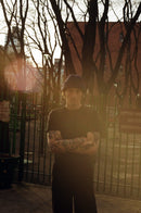 ANM Loopwheel Tee- Black