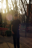 ANM Loopwheel Tee- Black