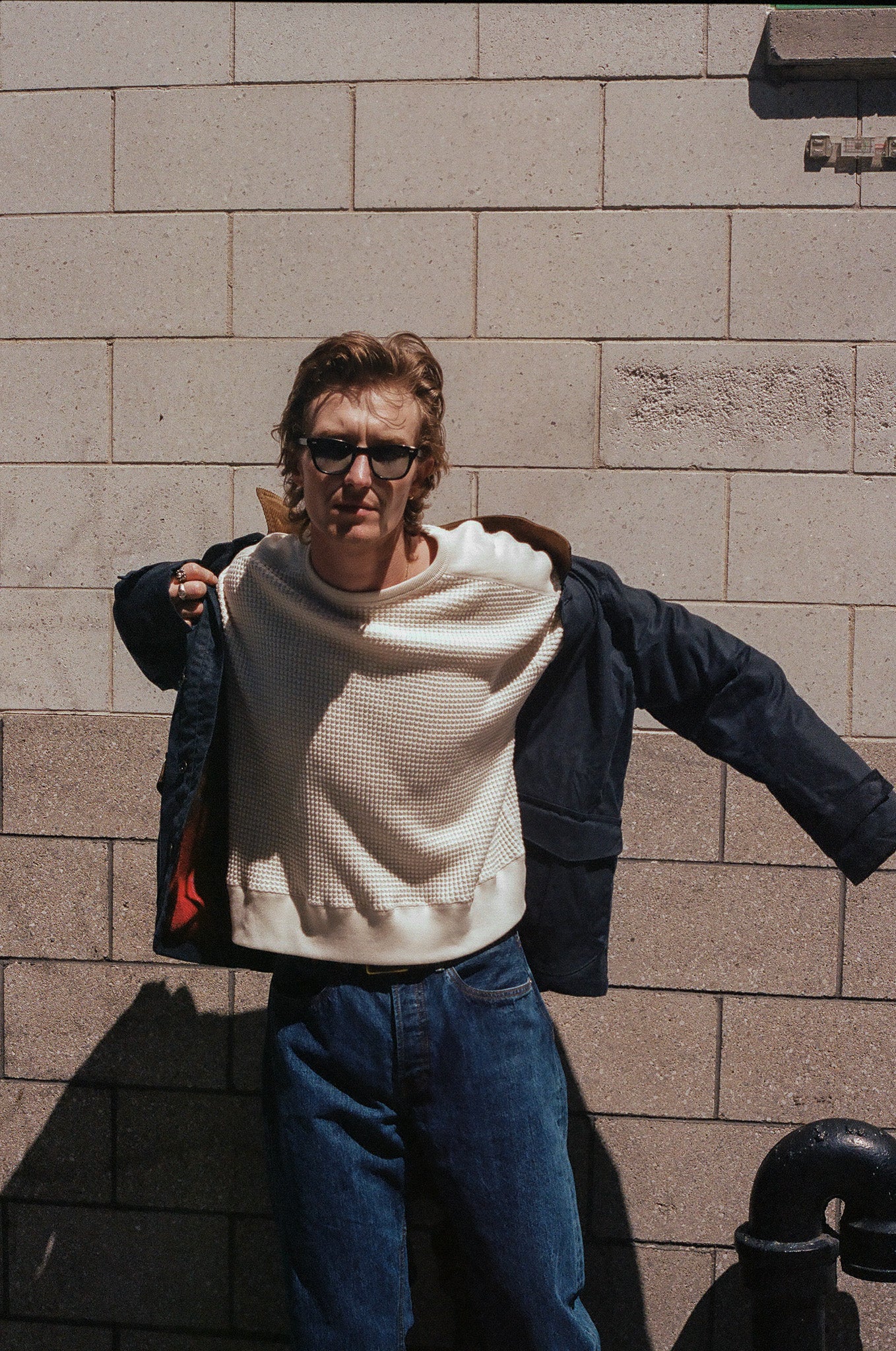 ANM Command Sweater- Cream