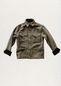 ANM Harris Tweed CPO Jacket-Herringbone