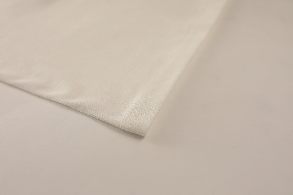 ANM Loopwheel Tee- White