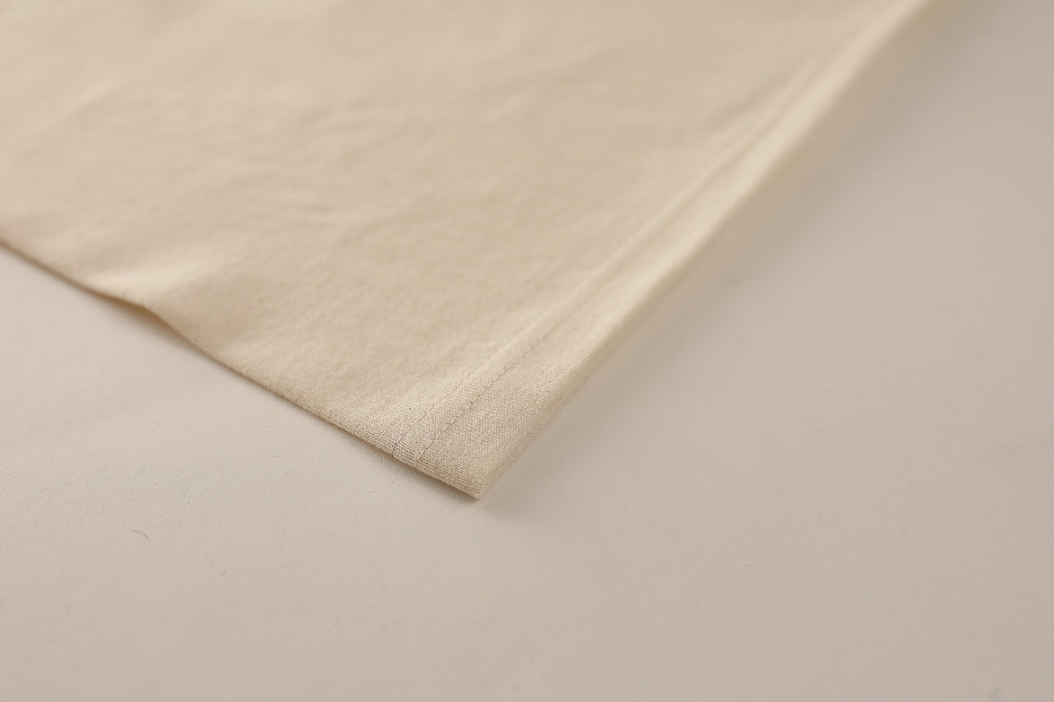 ANM Loopwheel Tee- Cream