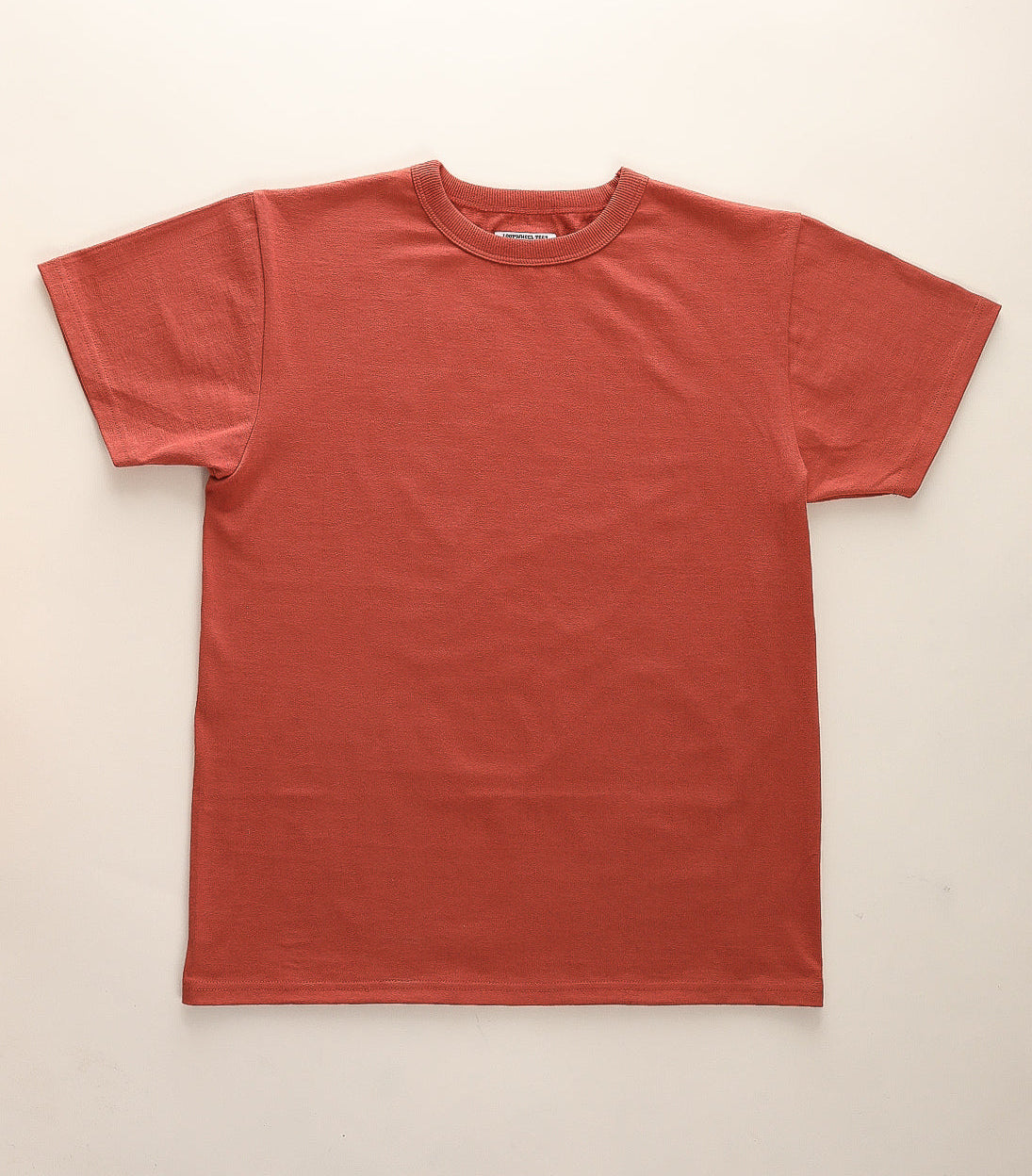 ANM Loopwheel Tee- Maritime  Red