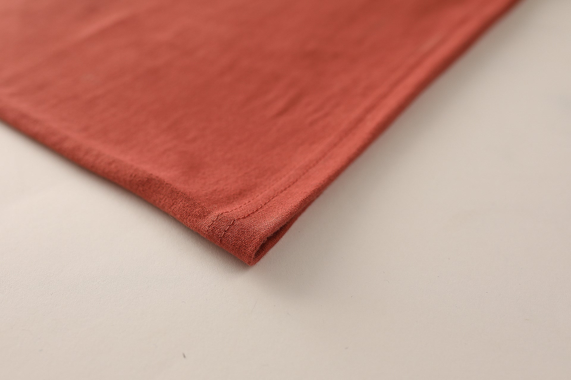 ANM Loopwheel Tee- Maritime  Red