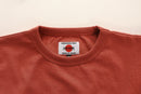 ANM Loopwheel Tee- Maritime  Red