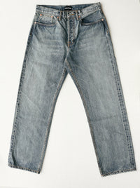 WS-13K ANM Wide Straight Jeans- 13.5oz "Kaisen Denim" Indigo 5 Year Wash