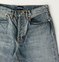 WS-13K ANM Wide Straight Jeans- 13.5oz "Kaisen Denim" Indigo 5 Year Wash