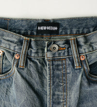 WS-13K ANM Wide Straight Jeans- 13.5oz "Kaisen Denim" Indigo 5 Year Wash