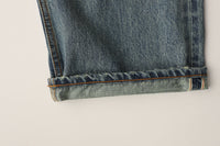 WS-13K ANM Wide Straight Jeans- 13.5oz "Kaisen Denim" Indigo 5 Year Wash