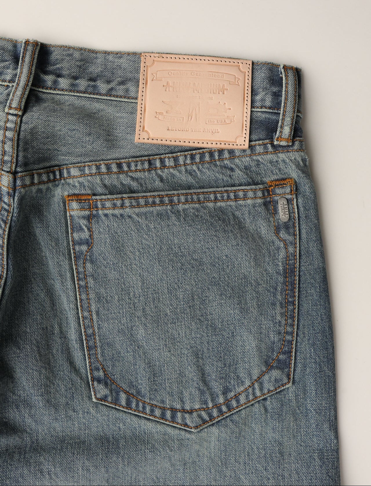 WS-13K ANM Wide Straight Jeans- 13.5oz "Kaisen Denim" Indigo 5 Year Wash