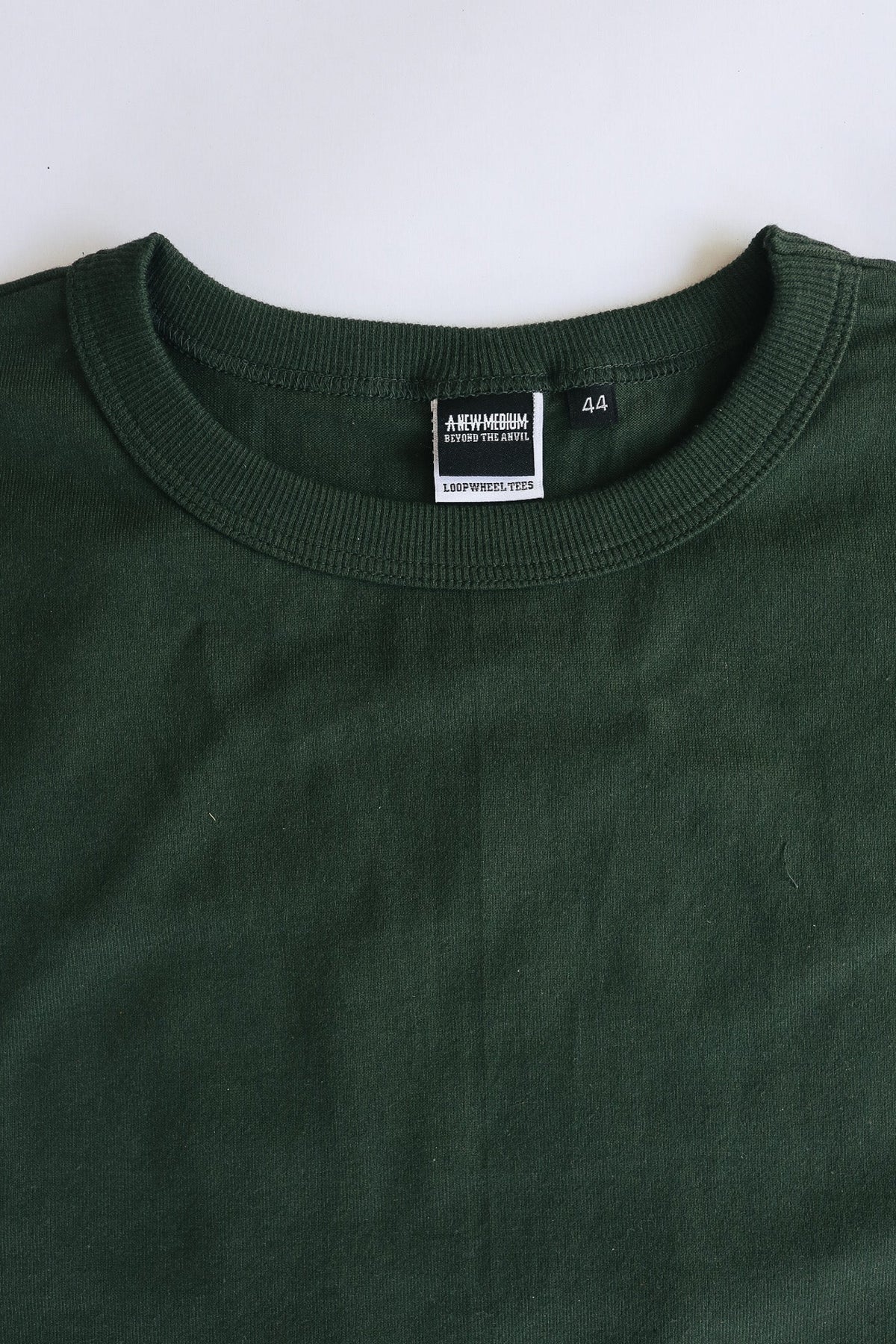 ANM Loopwheel Tee- Forest
