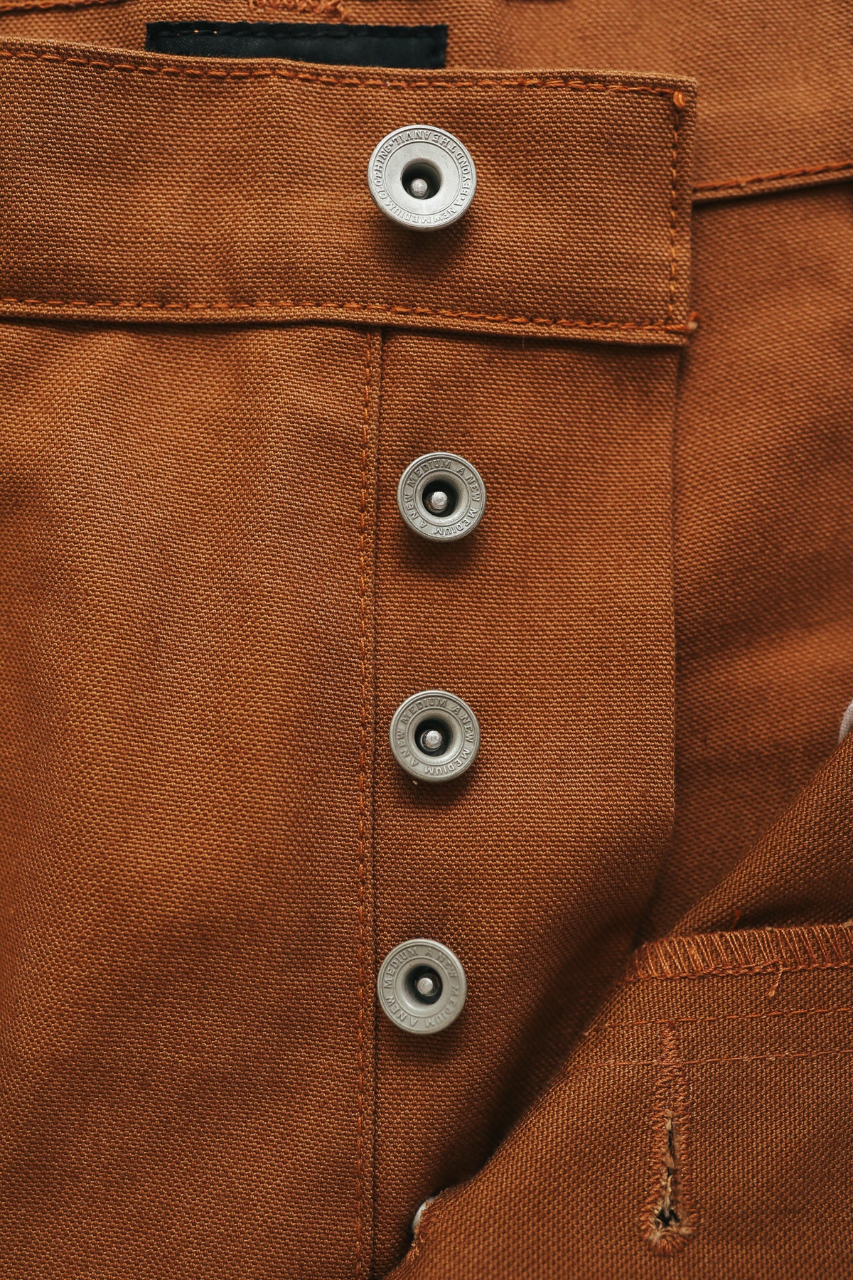 ANM Duck Canvas Painter Pant- Duck Brown