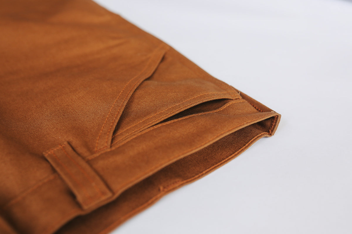ANM Duck Canvas Painter Pant- Duck Brown