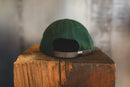 ISP x ANM Vintage Unstructured Wool Cap-Green