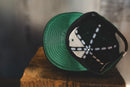ISP x ANM Vintage Unstructured Wool Cap-Green
