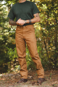 ANM Duck Canvas Painter Pant- Duck Brown