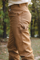 ANM Duck Canvas Painter Pant- Duck Brown