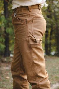 ANM Duck Canvas Painter Pant- Duck Brown