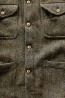 ANM Harris Tweed CPO Jacket-Herringbone
