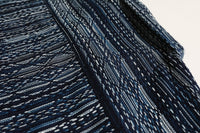 ANM Panama Shirt- Indigo Kasuri Sashiko