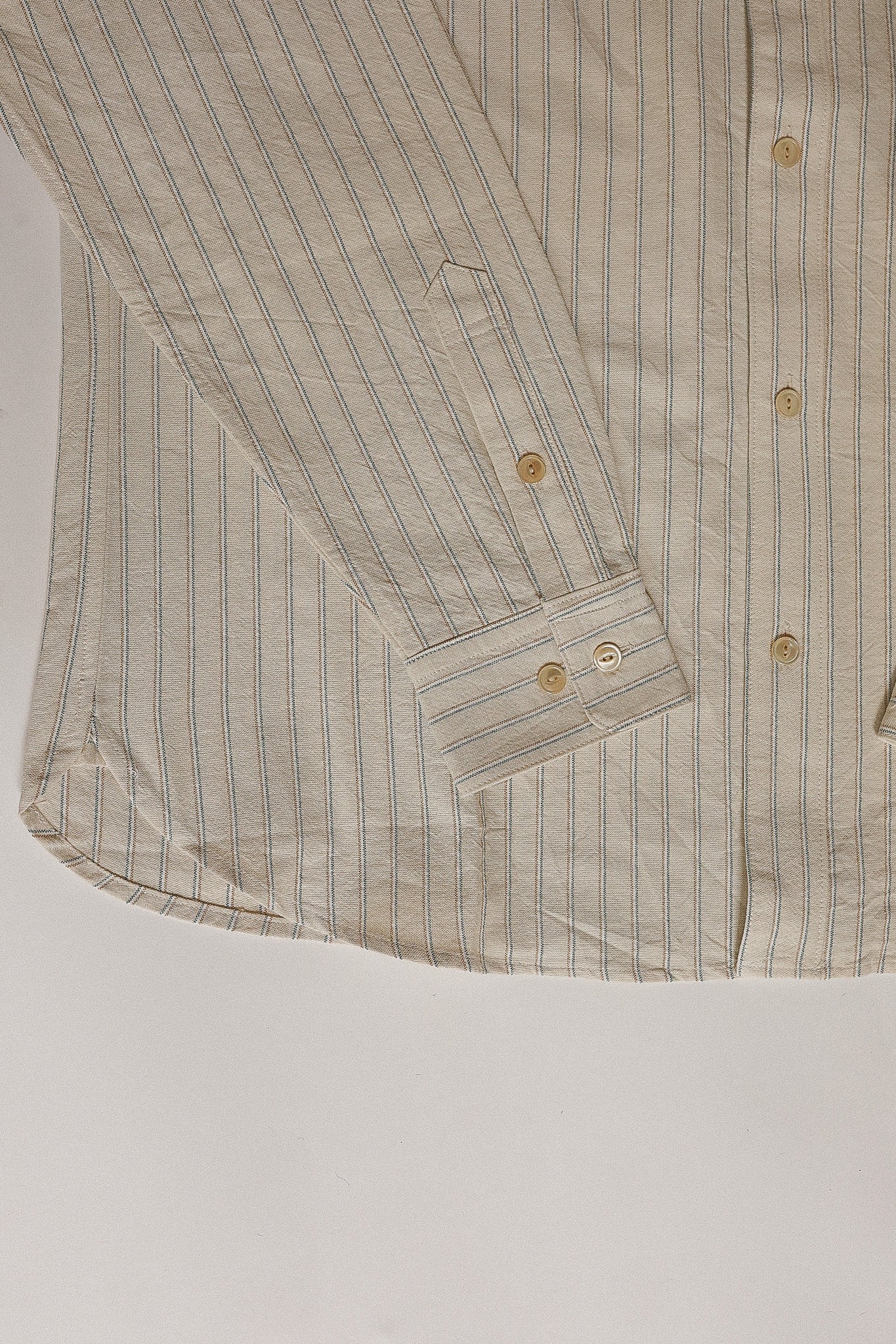 ANM Oxford Shirt -Cream Stripe