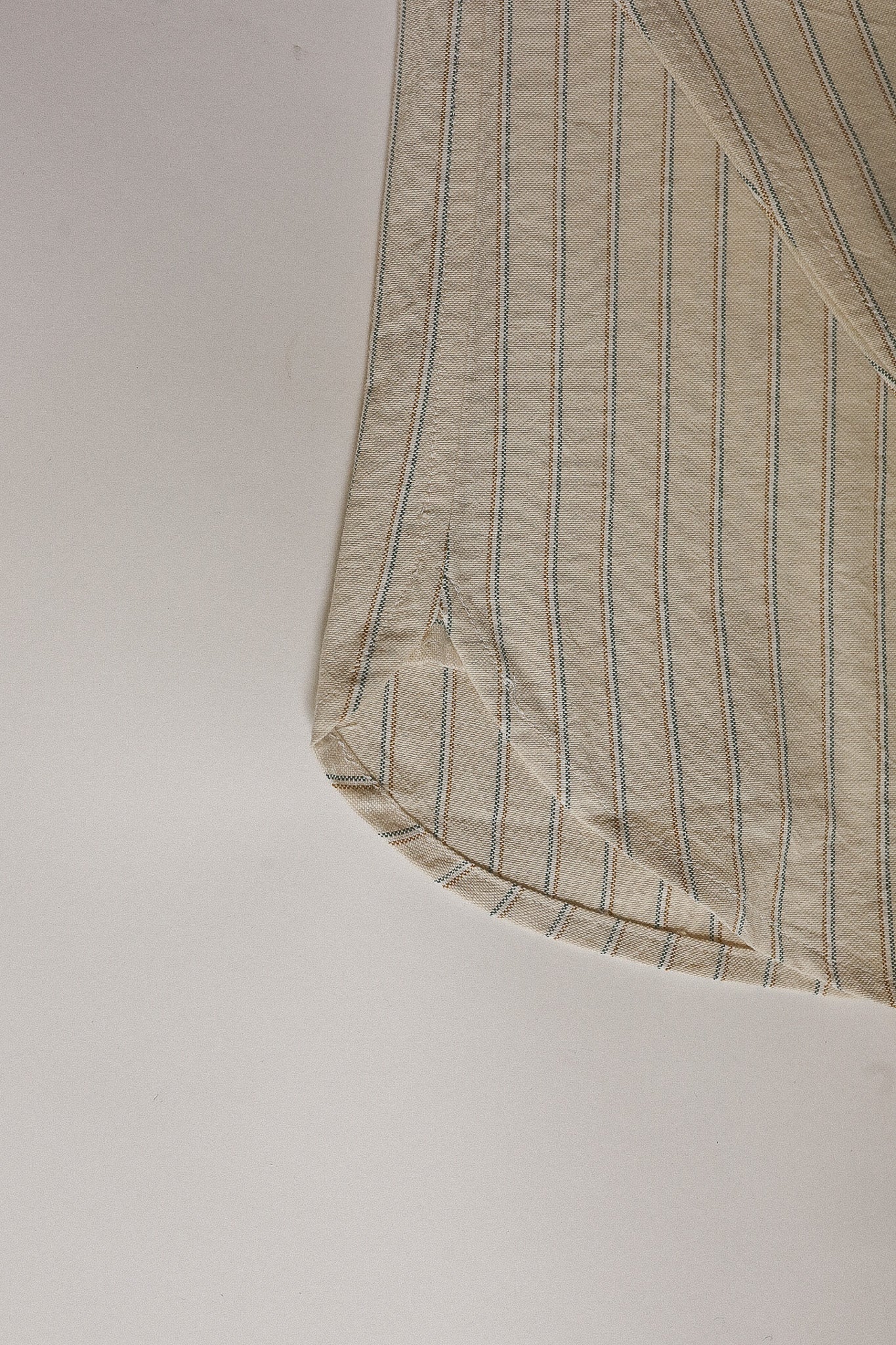 ANM Oxford Shirt -Cream Stripe