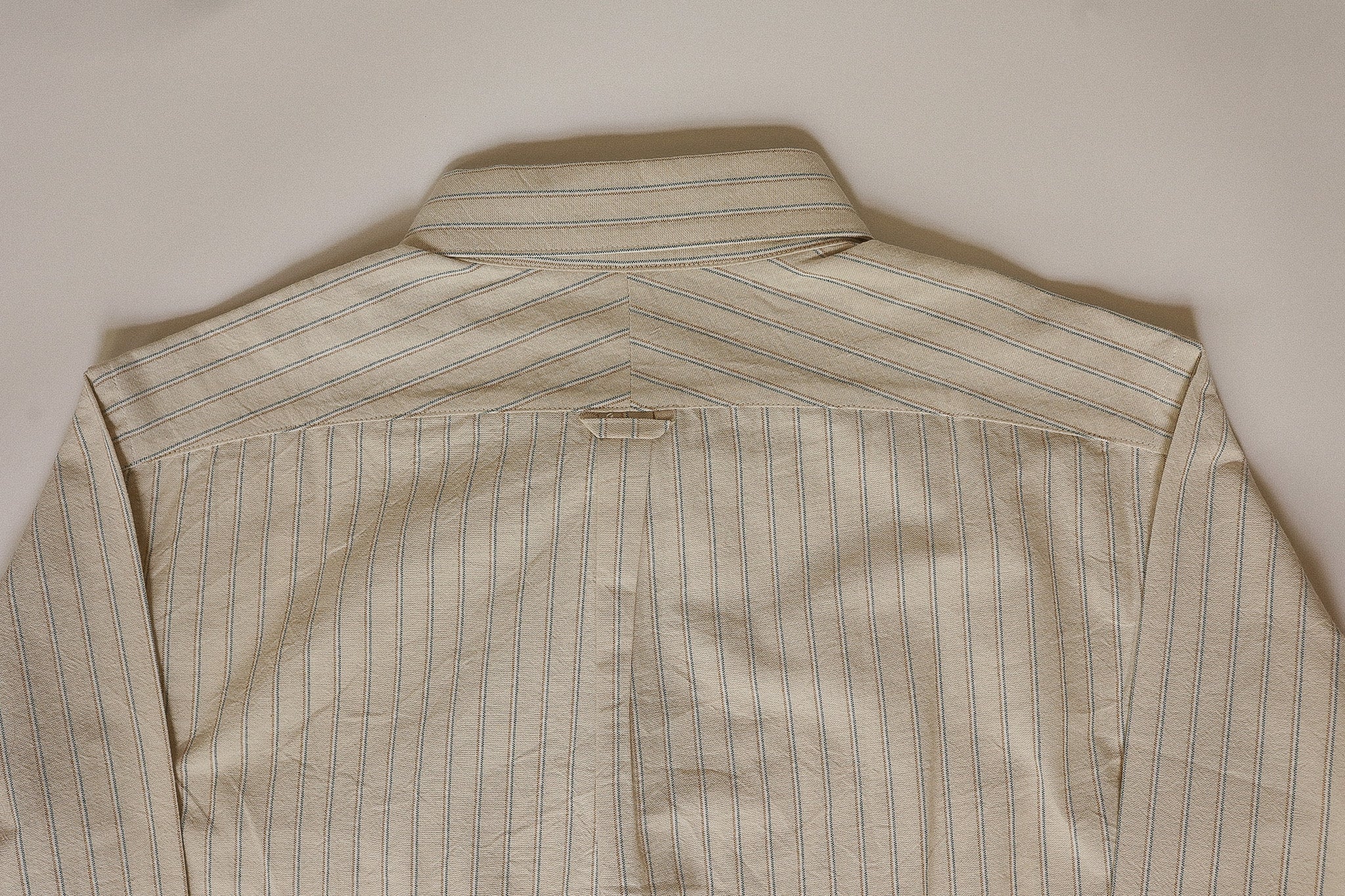 ANM Oxford Shirt -Cream Stripe