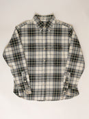 ANM Oxford Shirt -Green/Cream Flannel