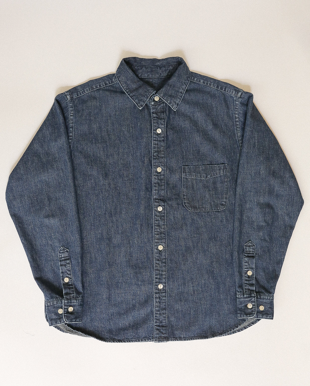 Oxford Shirt - 10oz Stonewash Denim