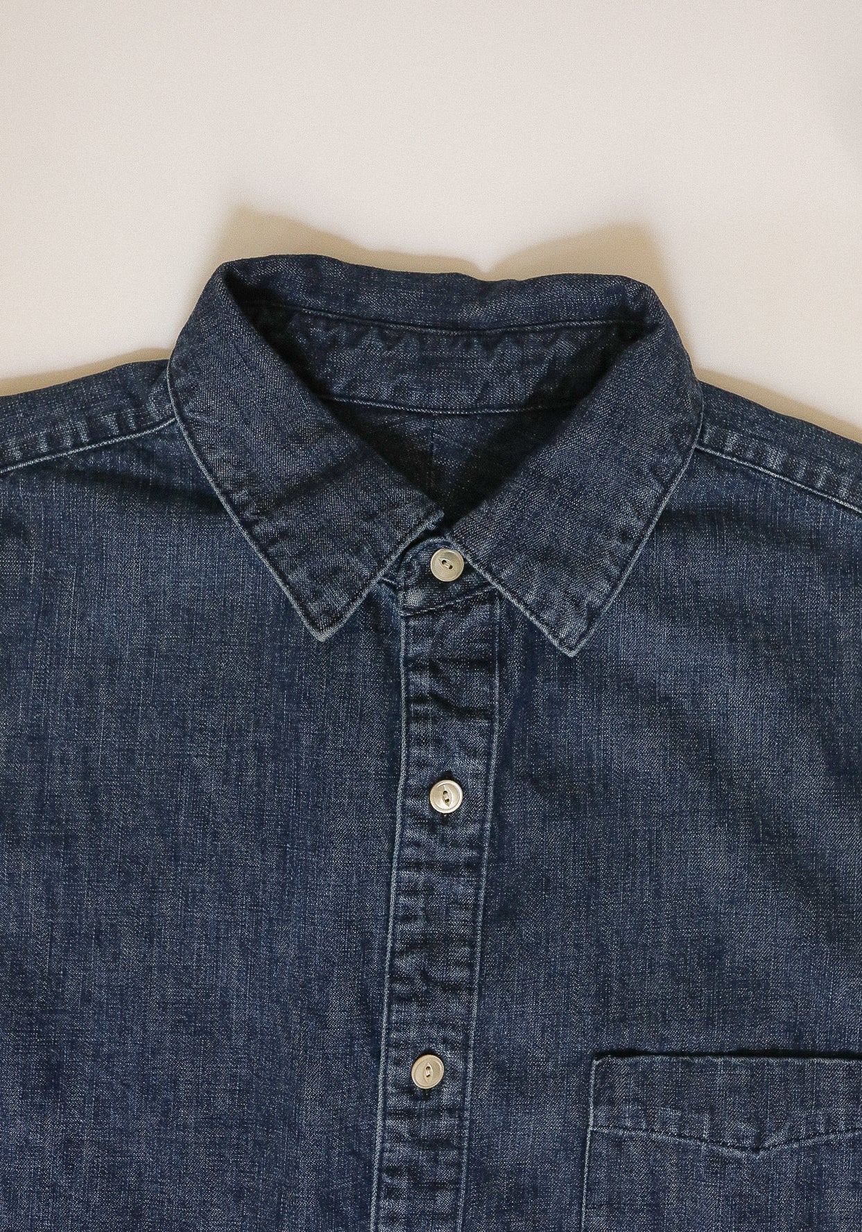 Oxford Shirt - 10oz Stonewash Denim