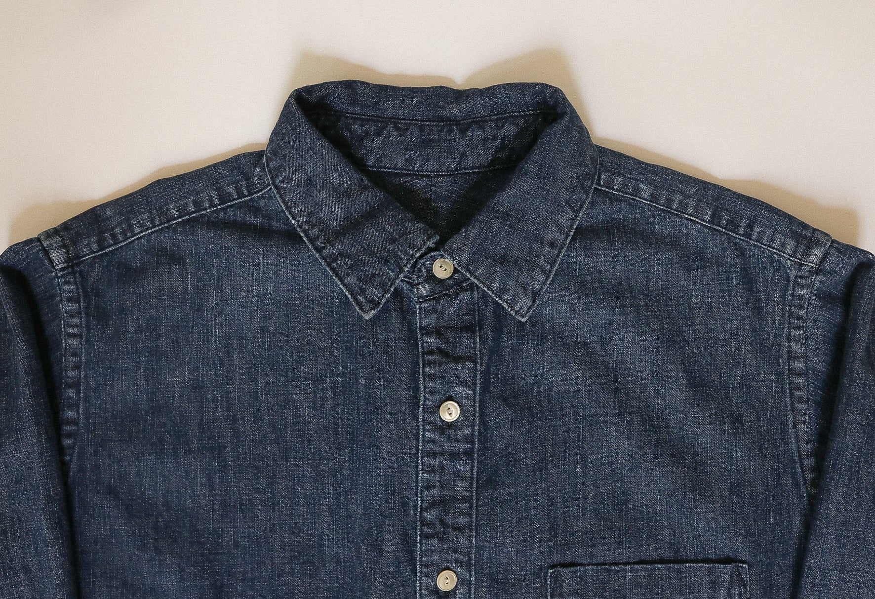 Oxford Shirt - 10oz Stonewash Denim