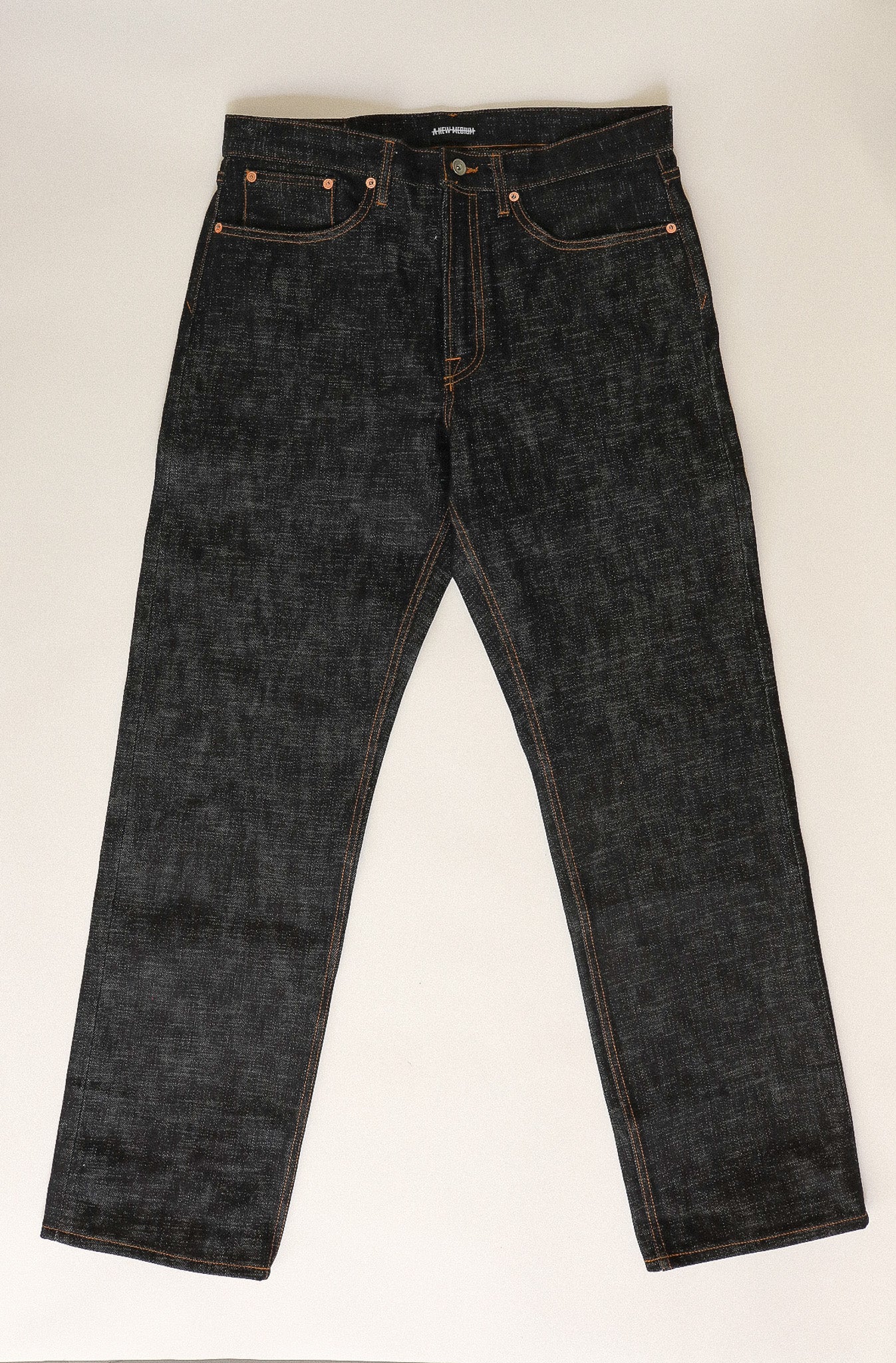 WS-20DS ANM Wide Straight Jeans - 20oz "Double Slub" Indigo