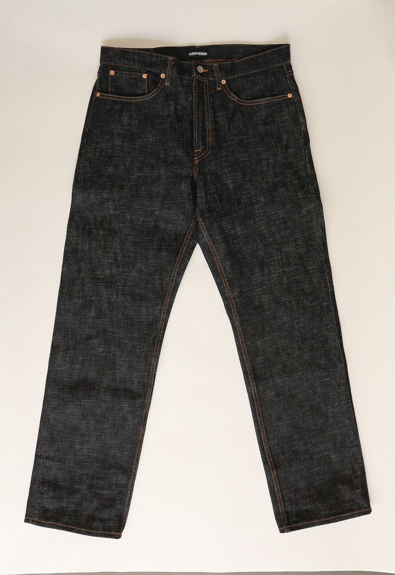 WS-20DS ANM Wide Straight Jeans - 20oz "Double Slub" Indigo