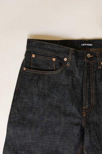 WS-20DS ANM Wide Straight Jeans - 20oz "Double Slub" Indigo