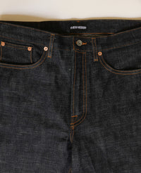 WS-20DS ANM Wide Straight Jeans - 20oz "Double Slub" Indigo