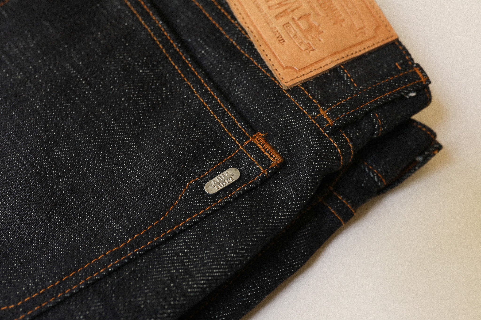 WS-20DS ANM Wide Straight Jeans - 20oz "Double Slub" Indigo