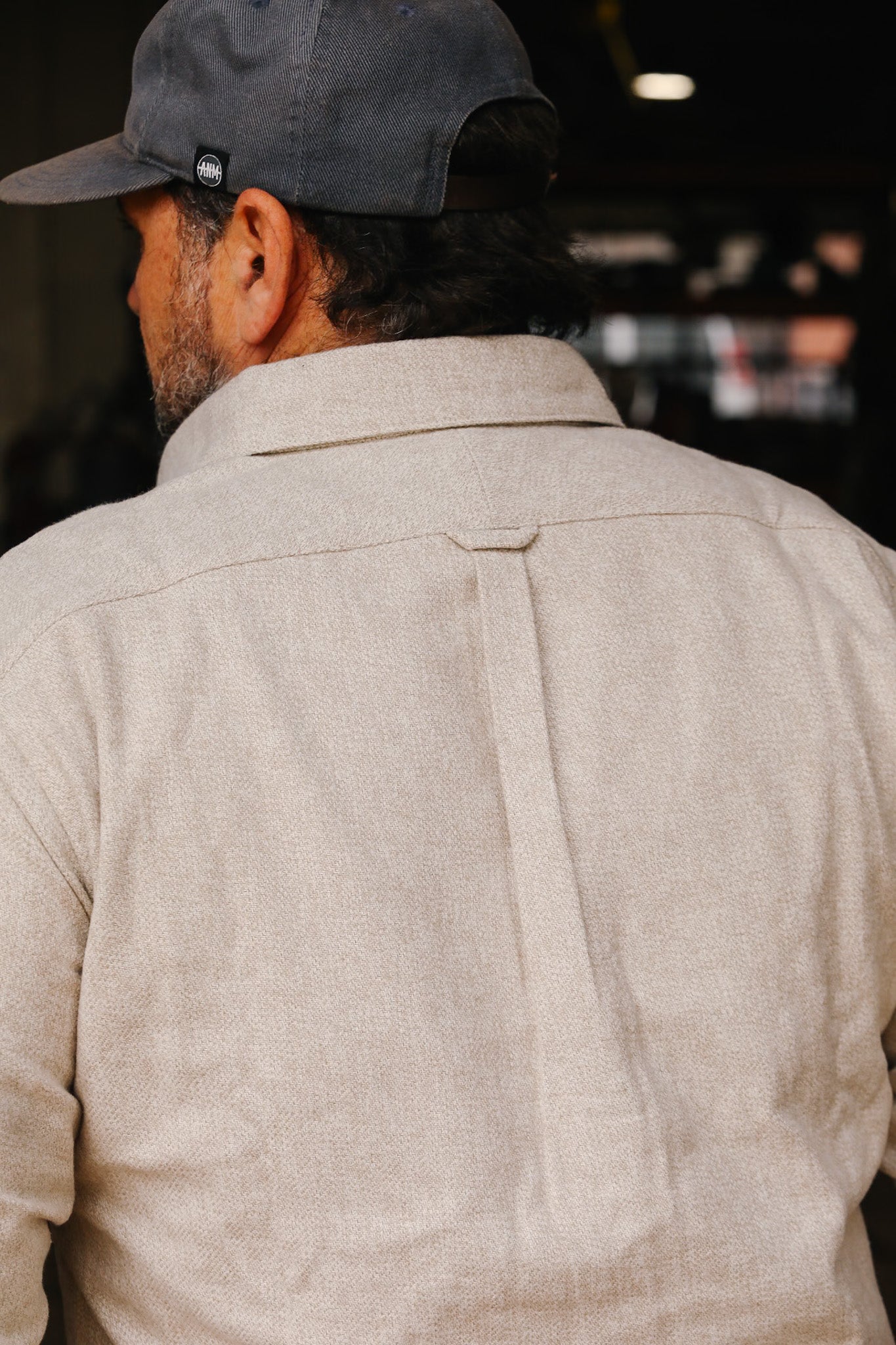 Oxford Shirt -Cream Flannel